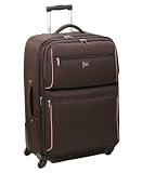 Liz Claiborne Marina Quattro Expandable Rolling Suitcase, 29