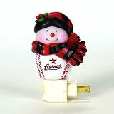 Houston Astros 5 &acute; MLB Home Run Snowman Night Light ( Set of 3 ) - B0002Y0E7I