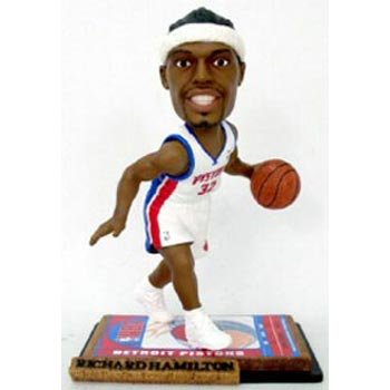 Richard Hamilton Detroit Pistons Ticket Base Bobble Head (Quantity of 1)