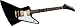 Epiphone 1958 Korina Explorer Electric Guitar, Ebony