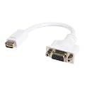StarTech.com Adaptador de Cable Mini DVI a VGA para Macbooks y iMacs, mini DVI, DB15 FM, macho/hembra, 22.00 mm, 200.00 mm, 80.00 mm