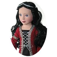 Veronika ~ Medieval Princess 18 Inch Vinyl Doll , Completely Dressed and Comes in Gift Box