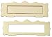 Dollhouse Miniature Fancy Brass Door Mail Slot
