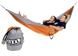 Eno Double Nest Hammock Orange/Grey from Eagles Nest Outfitters
