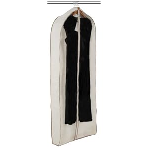 Pro-Mart Gusseted Gown Garment Bag with Cedar, Natural