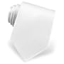 Men's Silk Tie by Elite - in Wedding Day White