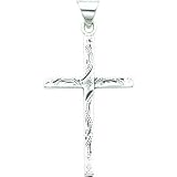 Sterling Silver Cross Charm Religious Jewelry