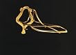 Saddle Rack - Brass