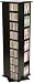 612 Revolving CD Rack (Black) (56