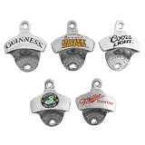 Kitchen & Housewares : Beer Brand Bottle Opener Collectors Set - 5 Different