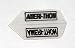 3 sets CLEAR Slim flights, Amerithon, Made in the USA