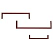 Set of 3 Shelf Help - Java