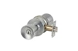 Schlage A25D-626 Satin Chrome Exit Lock Tulip Handle