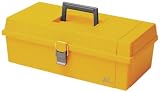 Plano Molding 303-007 15-Inch Toolbox with Lift Out Tray, Iron Yellow with Graphite Gray