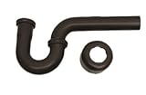 Oil Rubbed Bronze P-Trap Sink Drain Box Flange Kit 1.5