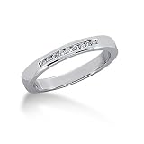 14K Gold Diamond Anniversary Rings 14K-AR27121909 0.09 Ctw.