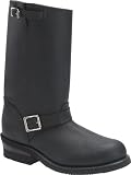 Double-H Boots Black 12" Engineer Bt - 10D