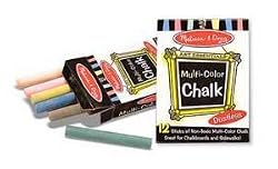 MELISSA & DOUG MULTI COLORED CHALK STICKS