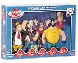 Popeye Characters Flexible Figure Set