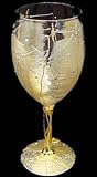 Angel Wings Design - Hand Painted - Grande Wine -16 oz.
