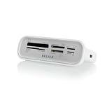 Belkin Hi-Speed USB 2.0 Universal Media Reader, supporting for all major media types including SHDC. Whiteby Belkin