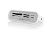 Belkin
Hi-Speed
USB
2.0
Universal
Media
Reader,
supporting
for
all
major
media
types
including
SHDC.
White
