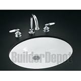 KOHLER K-2211-G-0 Caxton Undercounter Lavatory, White