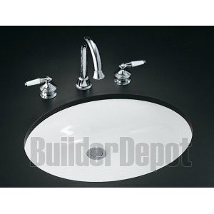 KOHLER K-2211-G-0 Caxton Undercounter Lavatory White
