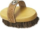 Abetta Deluxe Cowboy Brush - Brown/tan - 7 1/4 X 3 1/2