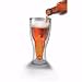 Hopside Down Beer Glass