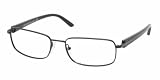 Prada 60m Shiny Black Frame Metal Eyeglasses 54mm