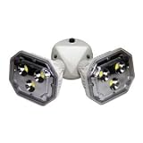 Lights of America Dusk to Dawn Dual Head LED Security Lights