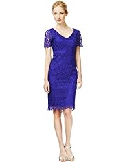 Autograph All-Over Floral Lace Dress
