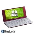 Sony VAIO P Series VGN-P610/R - 1.33 GHz - RAM 1 GB - HDD 80 GB - GMA 500 - cellular modem - Verizon - WLAN : 802.11b/g/n (draft), Bluetooth 2.1 EDR - Vista Home Premium - 8" Widescreen TFT 1600 x 768 - camera - garnet red
