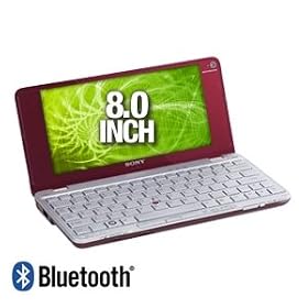 Sony VAIO P Series VGN-P610/R - 1.33 GHz - RAM 1 GB - HDD 80 GB - GMA 500 - cellular modem - Verizon - WLAN : 802.11b/g/n (draft), Bluetooth 2.1 EDR - Vista Home Premium - 8