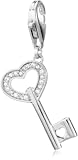 Esprit Charms 925 Sterlingsilber heart key ESZZ90650A000