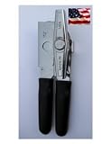EZ-DUZ-IT Deluxe Can Opener with Black Grips