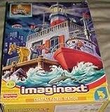 Imaginext Coastal Patrol Station with Boat and Action Figures with Accessories