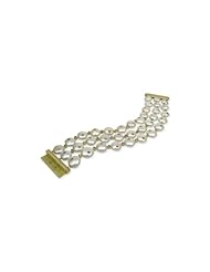 Yvel - Pearl & Sapphire Biwa Bracelet