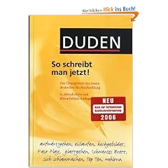Duden So schreibt man jetzt!. Von