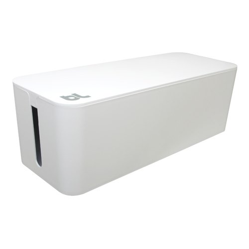 【平行輸入品】 BlueLounge ケーブルボックス 「ホワイト」 CableBox White CB-01-WH (USパッケージ)