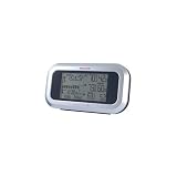 Honeywell TE852W Long Range Weather Forecaster with Wind Speed and Atomic Clock
