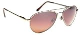 Mens Retro Designer Fashion Driving Metal Sunglasses - Gunmetal Frame