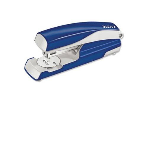 Leitz 5502 Half Strip Office Stapler Blue Ref 