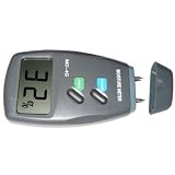 HQRP 4-Pin JT-4G Wood / Firewood Moisture Meter - Wood, Firewood, Wall Damp Meter and Home Inspection Tools