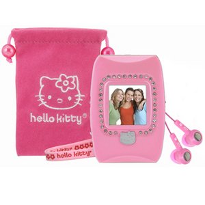 Hello Kitty Digital Photo Frame/MP3 Player - Pink (KT4601SD)