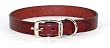 Hamilton 1" x 26" Creased Burgundy Leather DogCollar