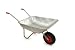 100KG 47L CAPACITY GALVANISED STEEL GARDEN WHEELBARROW