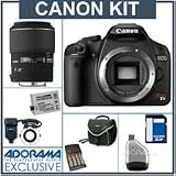 Canon EOS Digital Rebel T1i SLR Camera Dental Kit - Basic Version - Black Finish- - with Sigma 105/2.8 Macro Lens, Sigma EM-140 DG Macro Flash, Spare LP-E5 Type Battery, AA NiMH Batteries w/Charger, 8GB SD Memory Card, Card Reader, Backpack / Shoulder Bag