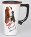 Basset Hound Dog Breed Travel Mug